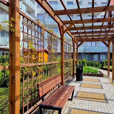 Visit Baltic - Kwartal Rozy Wiatrow 2 Sypialnie Parking Inclusive Sk28 슈비노우이스쳬