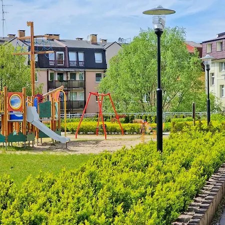 Visit Baltic - Kwartal Rozy Wiatrow 2 Sypialnie Parking Inclusive Sk28 Daire