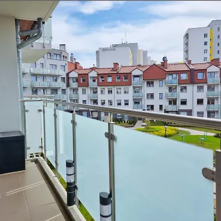 Visit Baltic - Kwartal Rozy Wiatrow 2 Sypialnie Parking Inclusive Sk28 아파트 *