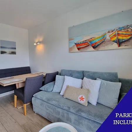 Visit Baltic - Kwartal Rozy Wiatrow 2 Sypialnie Parking Inclusive Sk28 Daire *