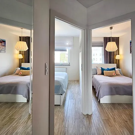 Visit Baltic - Kwartal Rozy Wiatrow 2 Sypialnie Parking Inclusive Sk28 *