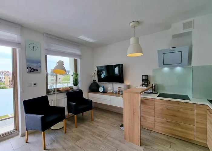 Visit Baltic - Kwartal Rozy Wiatrow 2 Sypialnie Parking Inclusive Sk28