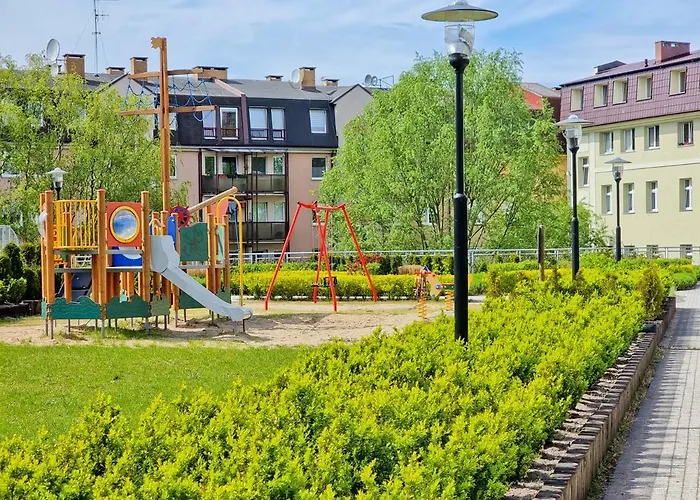 Visit Baltic - Kwartal Rozy Wiatrow 2 Sypialnie Parking Inclusive Sk28 Appartement