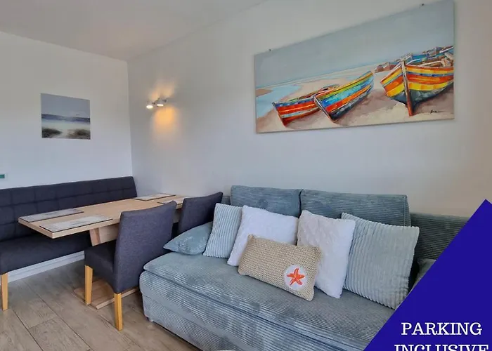 Visit Baltic - Kwartal Rozy Wiatrow 2 Sypialnie Parking Inclusive Sk28 Appartement *