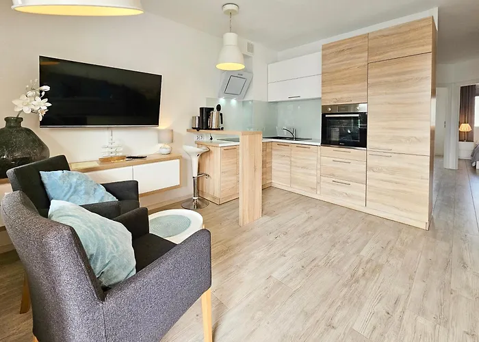 Visit Baltic - Kwartal Rozy Wiatrow 2 Sypialnie Parking Inclusive Sk28 *